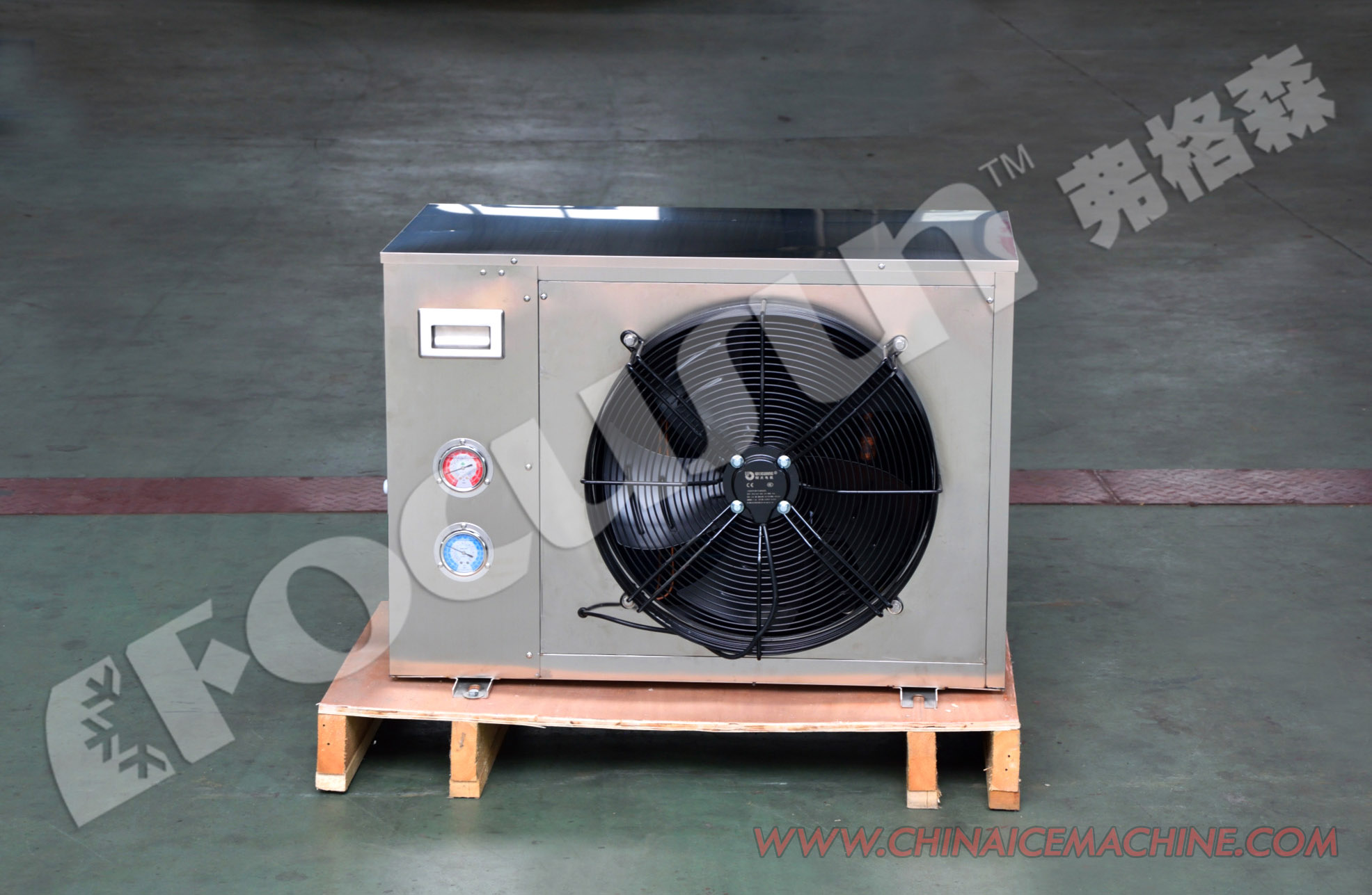 220v-440v Voltage Snow Making Machine Core Components Compressor Snow World Machine