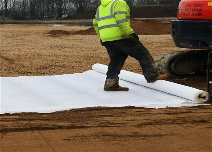 Staple Fiber Polyester 200g Geotextile Road Fabric