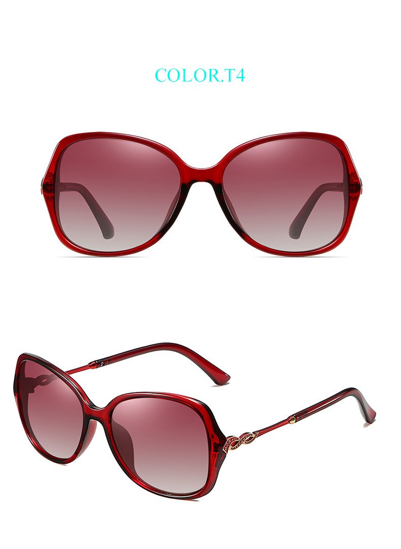 TAC Anti UV Elegant Small Face Custom Polarized Sunglasses