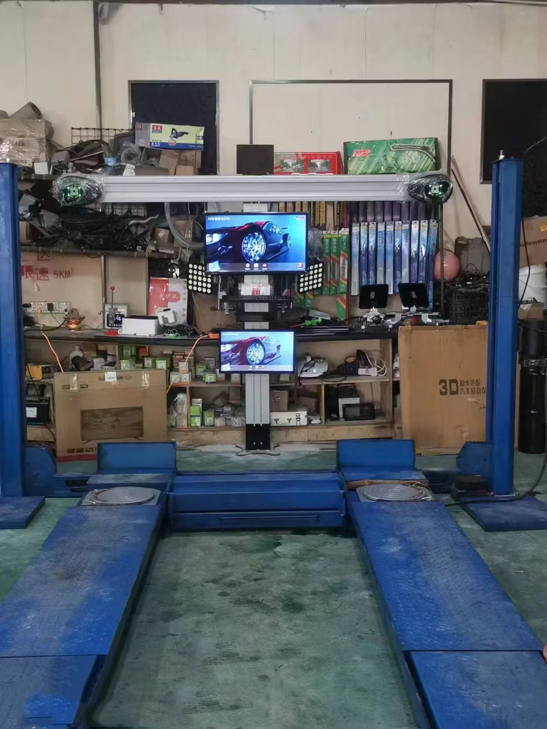 X6 Fast 3D Alignment Machine for Tire and Suspension Service