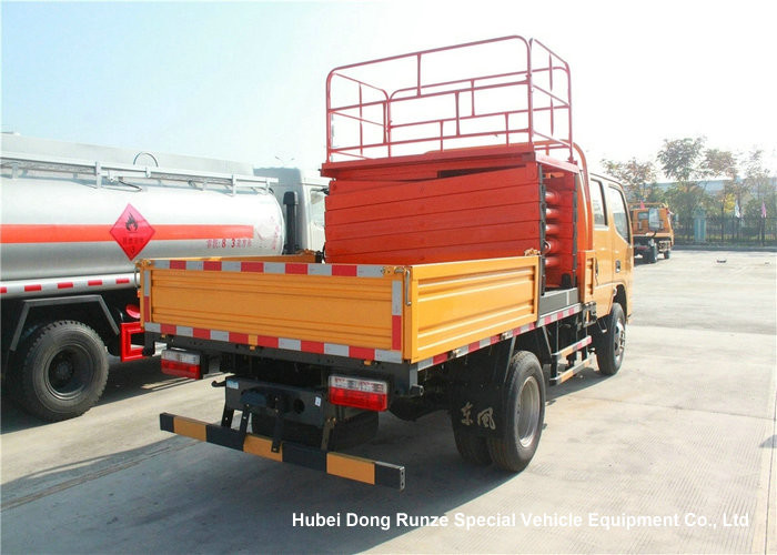 Dongfeng 8-10M Man Lift Boom Truck For High Operation LHD / RHD EURO 3