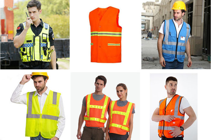 EN20471 100% Polyester Mesh Knitted Fluorescent Material Fabric Fire Retardant
