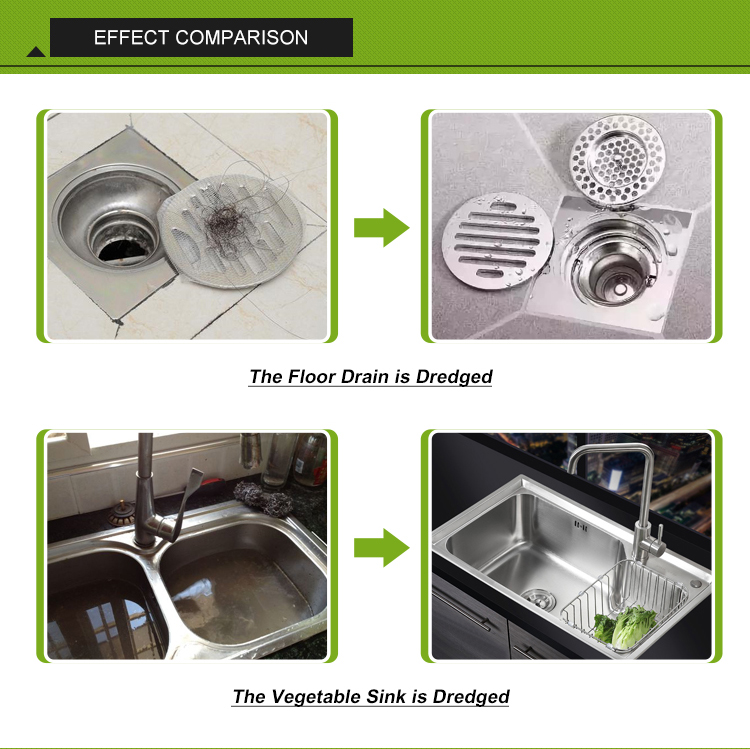Eco Friendly 500ml Pipe Dredging Drain Cleaner Liquid 20 Minutes