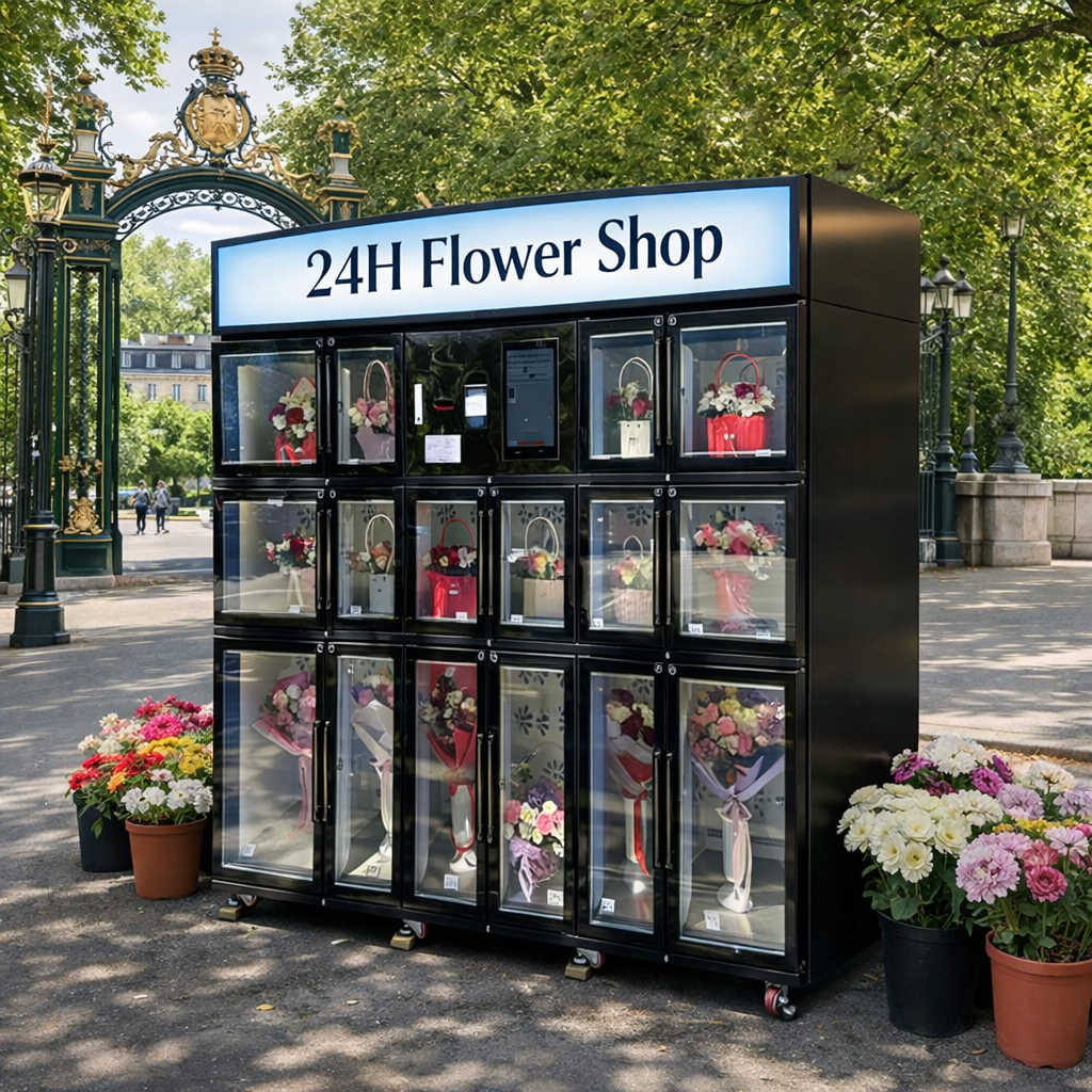 Flower Vending Machines for Sale | Low-Effort 24/7 Income for Your Business