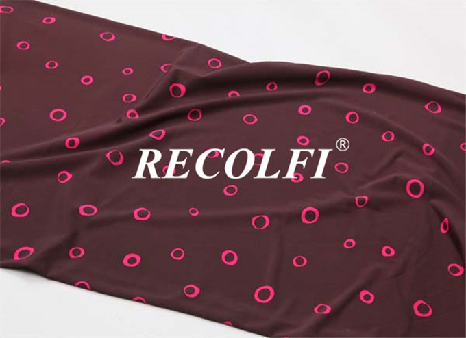 Poly Spandex Activewear Knit Fabric Sustainable Sun Protect Cool Wicking