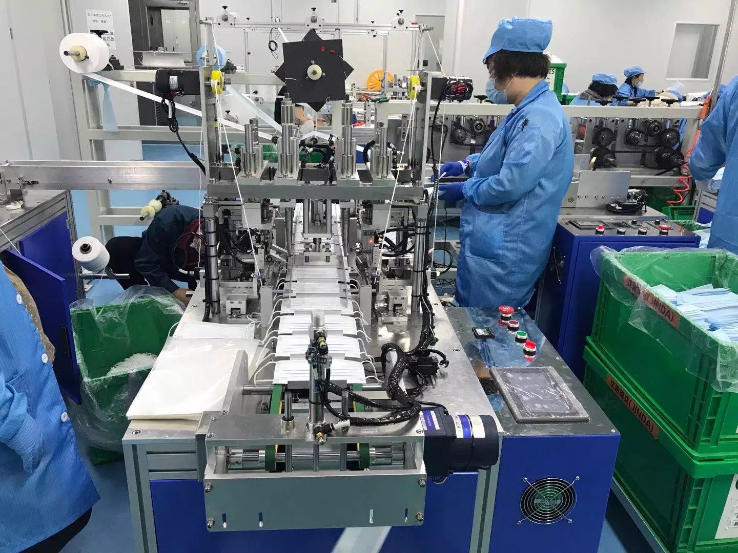 Disposable Automatic Face Mask Production Line