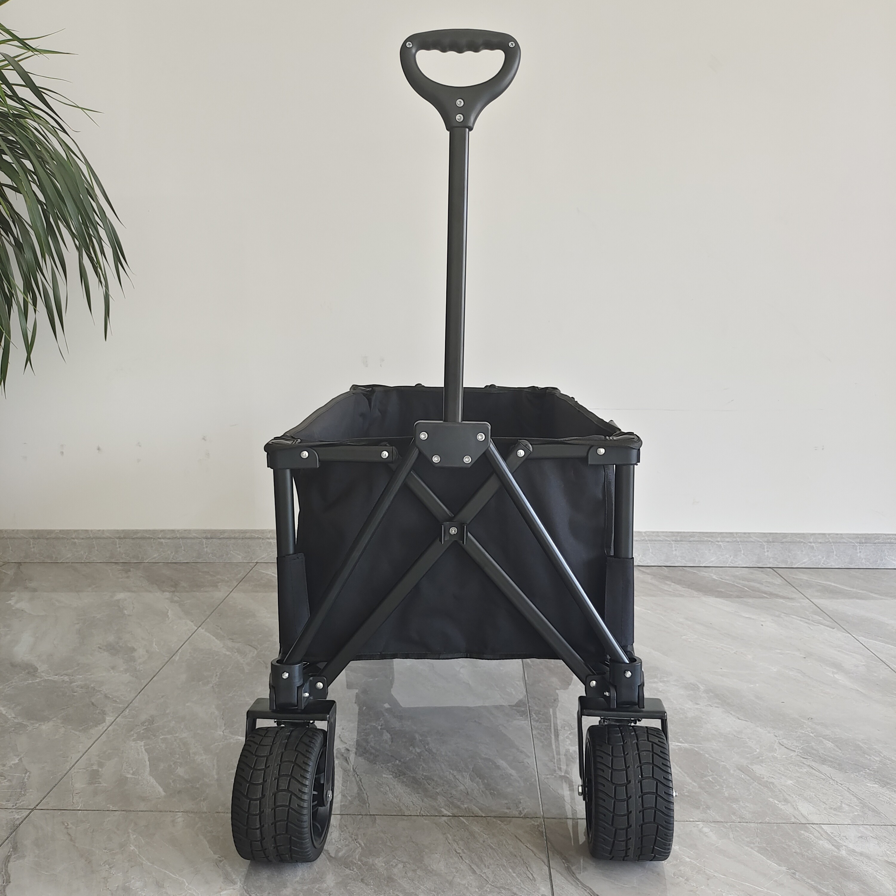 Adjustable Handle Multi Purpose Wide Wheels Welding Beach Cart Collapsible Wagon