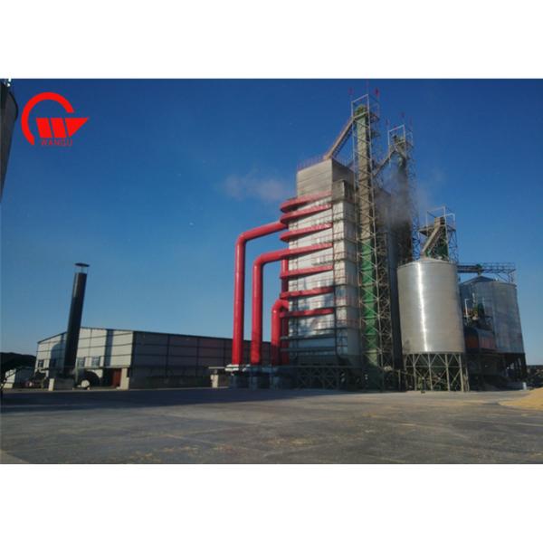 Fully Automatic Control Corn Dryer Machine 200 Ton Capacity Corn Raw Material