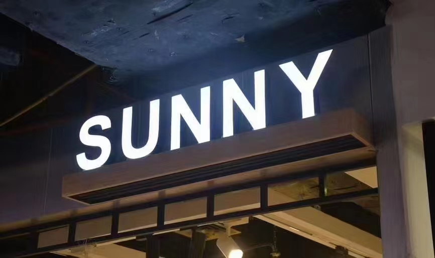 25C Customized Stainless Steel Interior Wall Letter Logo Sign for Advertising Display