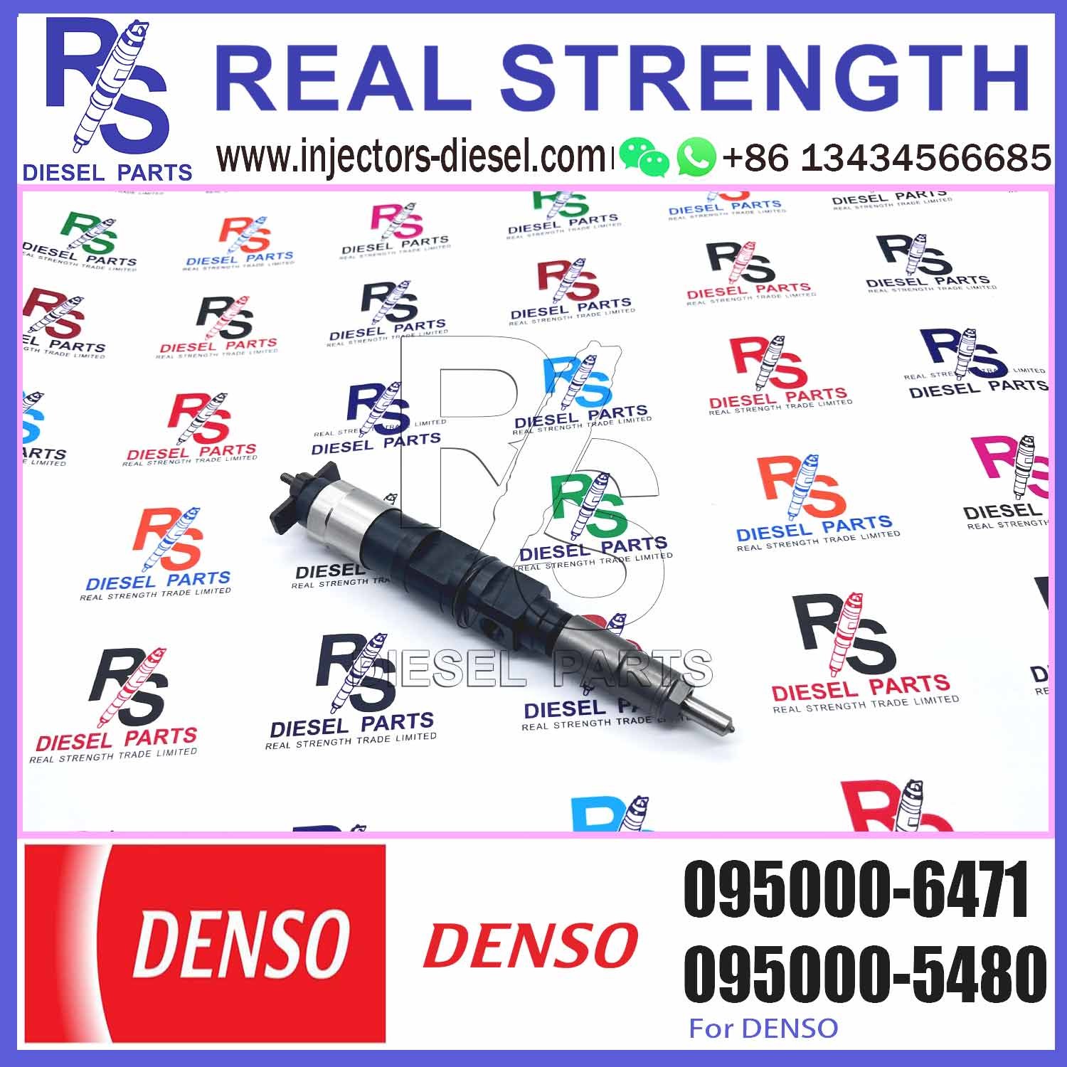 Common Rail Injector 095000-6471 RE529151 Auto Parts Diesel Injector 095000-6471