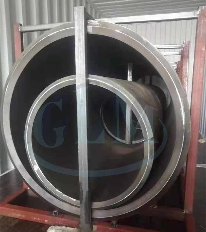 SS304 Rolled Steel Cylinders Stainless Steel Plate Rolling For Chemical Industry