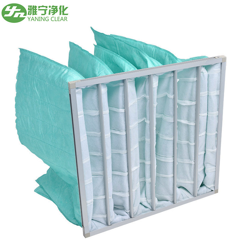 Bag-Type Pocket Air Filter for Front-End Filtration of High-Efficiency Air Filters