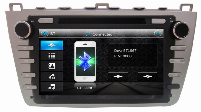 Ouchuangbo Auto GPS Navigation for Mazda 6 /Mazda 6 Ruiyi /Mazda 6 Ultra Car Radio DVD VCD USB SWC OCB-8001A