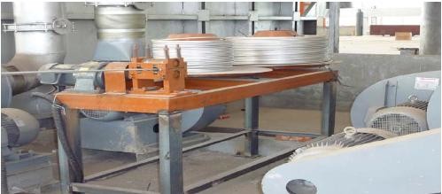 Variable Frequency Speed Regulation Rod Feeding Unit for Smooth Feeding of 8-13mm Rod Diameter