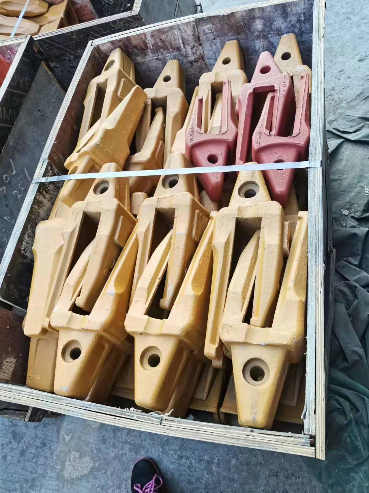 2.5CM Height Alloy Steel Excavator Bucket Teeth Stiff Forged Bucket Teeth
