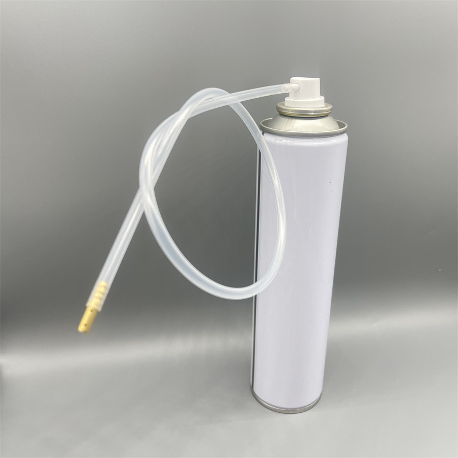 Anti Bacterial Foam Based Ac Duct & Vent Cleaner spray valve trigger spray gun with Long straw
