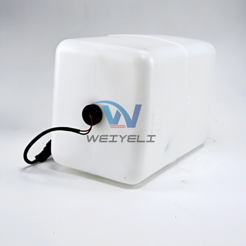 Construction Machinery Plastic Radiator Overflow Tank For Cat E345D2/349D2