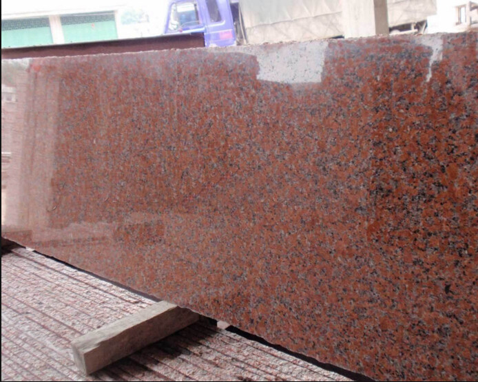 Maple Leaf Red Granite Stone Slab / G562 Granite Tile CE Approved