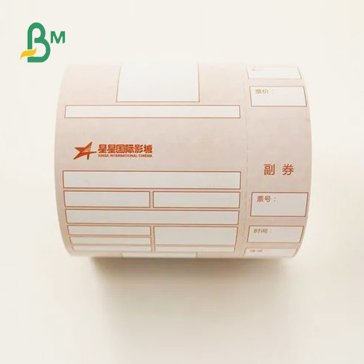 55gsm 58gsm 62gsm With Roll Packing High Whiteness Thermal Paper