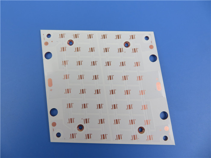 Insulated Metal Core PCB Single Sided Copper PCB With White Solder Mask