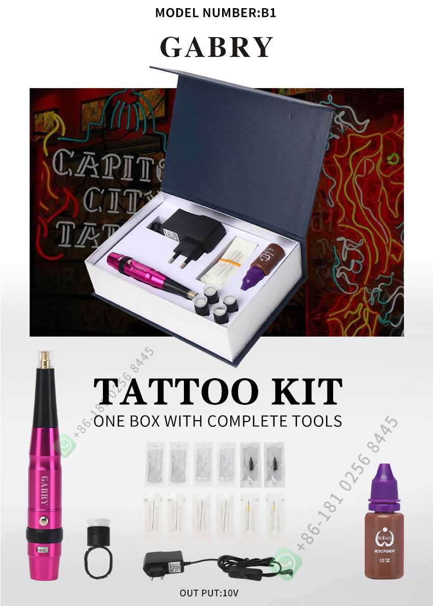 Digital Permanent Makeup Machine Eyebrow Microblading Tattoo Pen