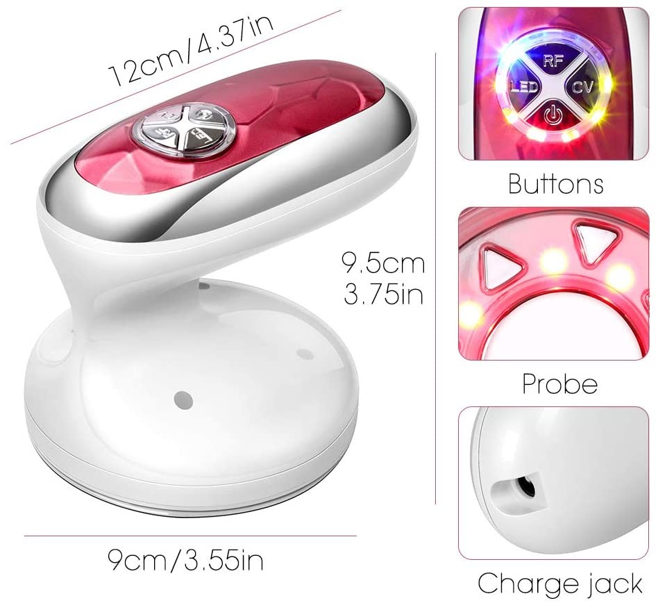 Weight Loss Rechargeable Rf Ultrasonic Cavitation Machine 625nm wavelength