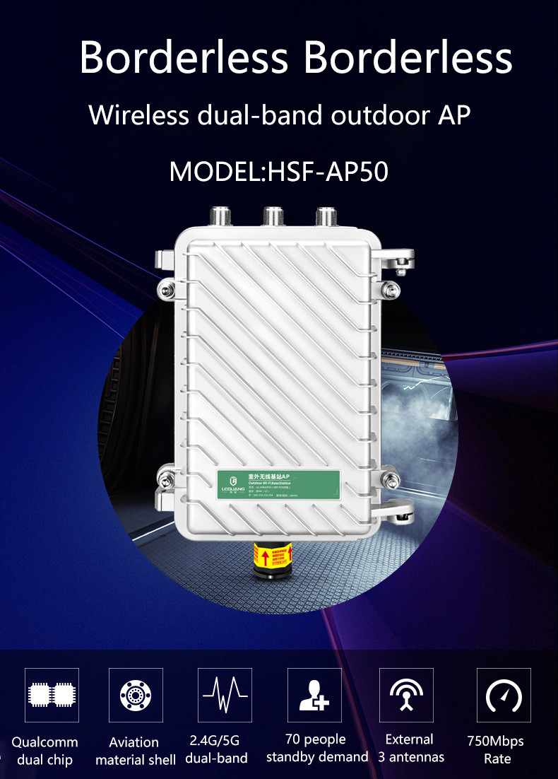 HUASIFEI Wireless Network Bridge Dual Band QCA9531 QCA9887 Chip