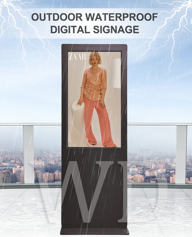 32 Inch Outdoor Touch Kiosk Interactive Solution For Way Finding Self Service