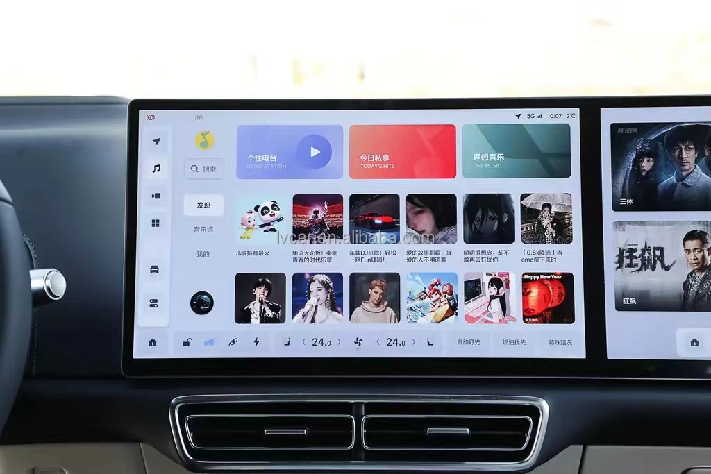 Li L7MAX Electric Car Energy Vehicle with Electric Parking Brake and Panoramic Sunroof