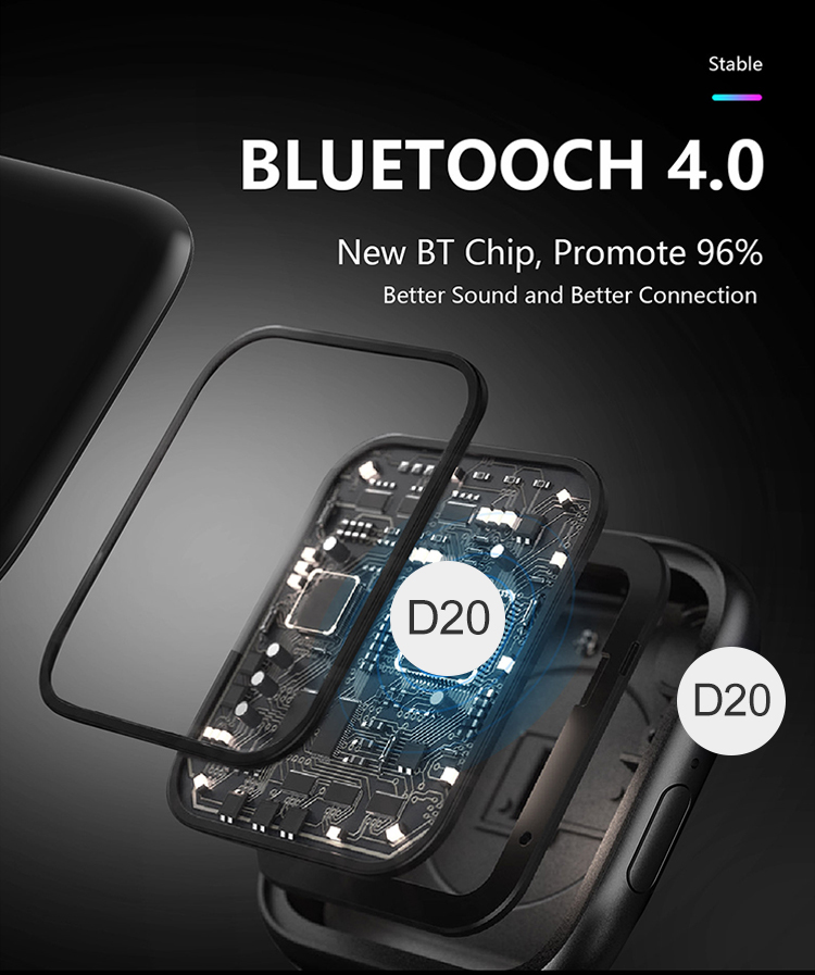 Touch Screen 2.5D IP68 Waterproof Smartwatch IOS9.0 TFT Color