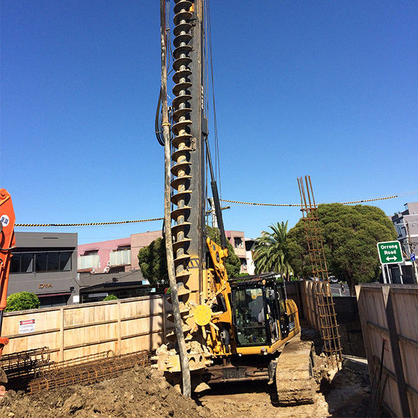 Small Hydraulic Rotary Piling Rig With 78 m/min Main Winch Line Speed 125 kN.m Max. drilling depth15 m Torque 125 kN.m
