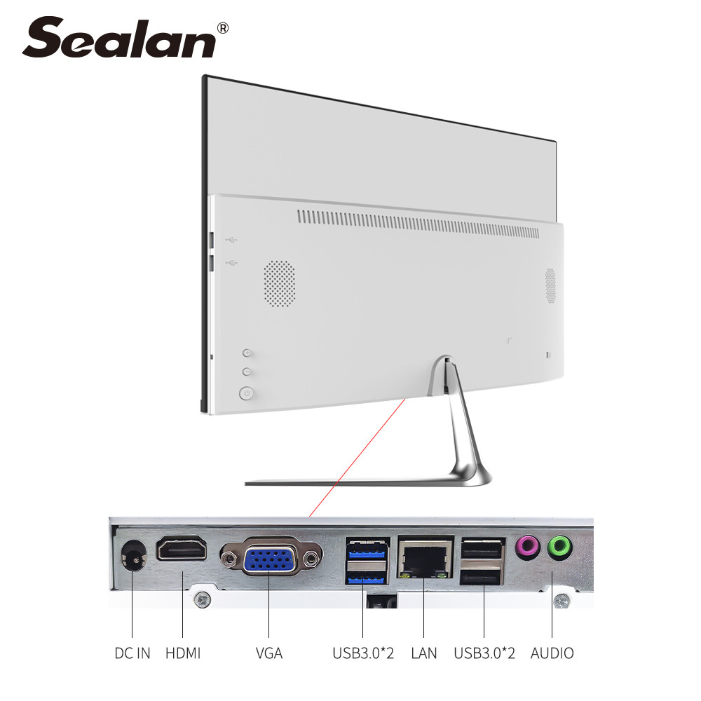 Frame 3mm I7 3520 21.5 Inch All In One PC for Home