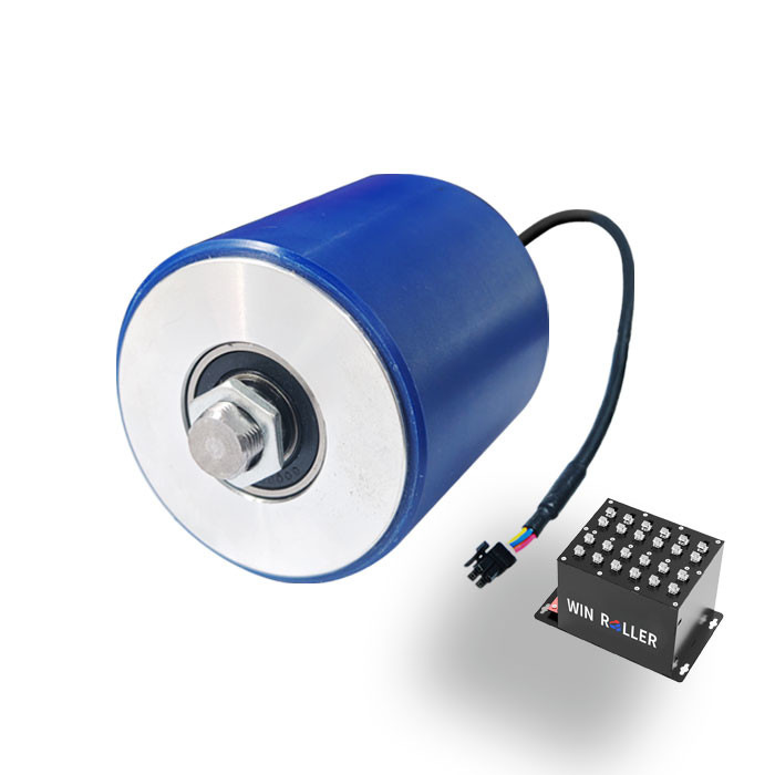 Φ‌67 Rubber-Coated Direct Drive Logistics Sort Roller For E-Commerce, Express Logistics, Automated Production