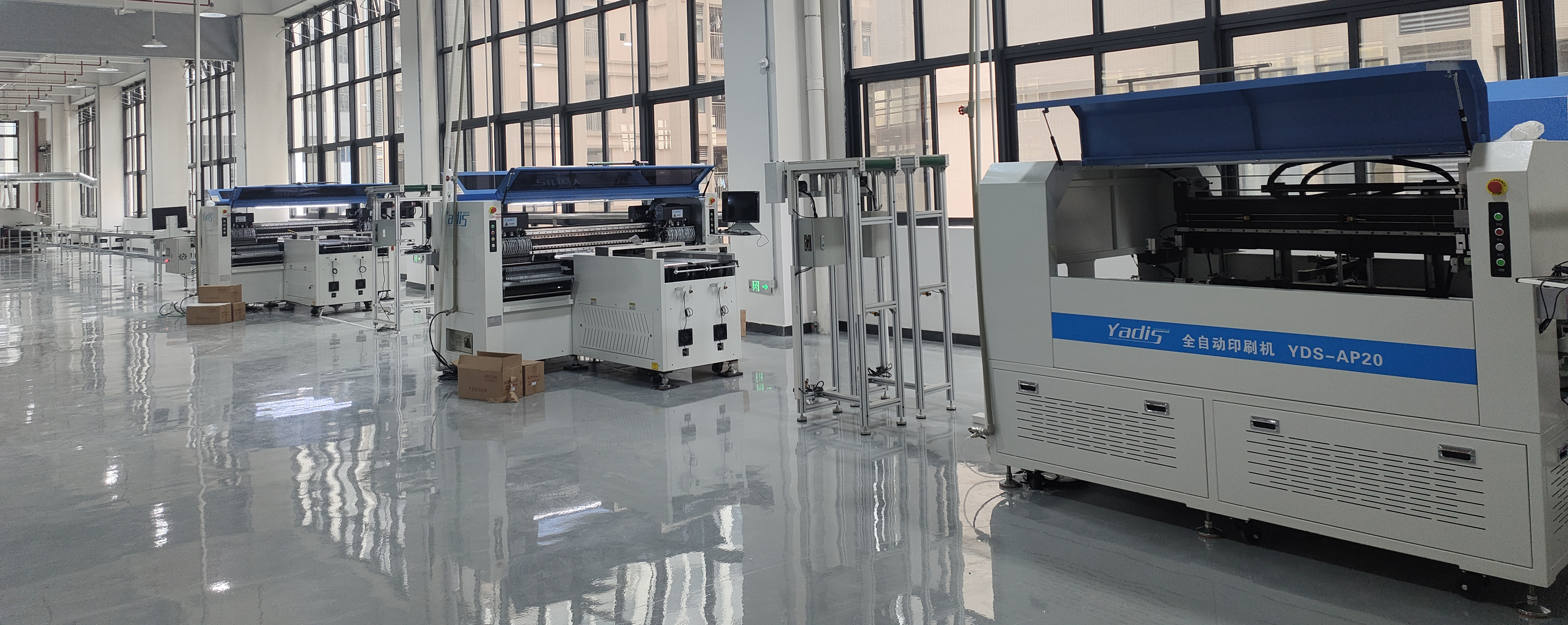 SMT 500000CPH Pick And Place Pcb Assembly Automatic Pick And Place Machine