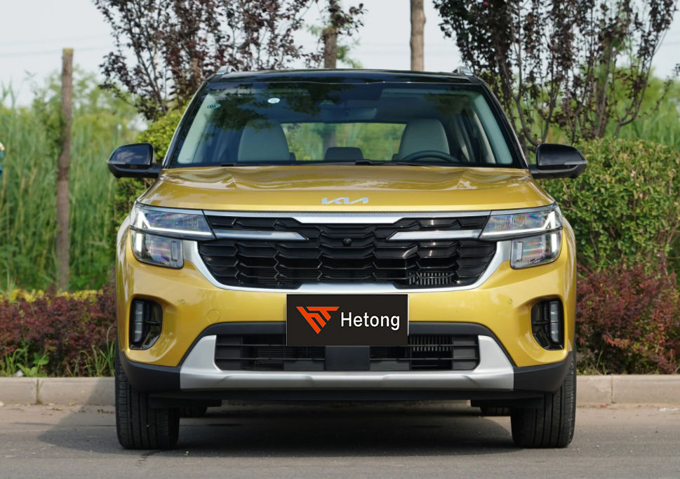 2023 Kia Seltos 5 Seats SUV Gold Fuel Vehicle 1.4T 140hp L4 DCT Luxury Roof Rack