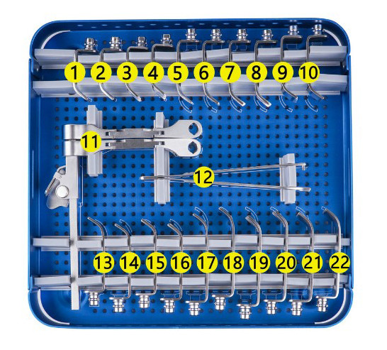 Cervical Distractor Orthopedic Surgical Spinal Instrument Set