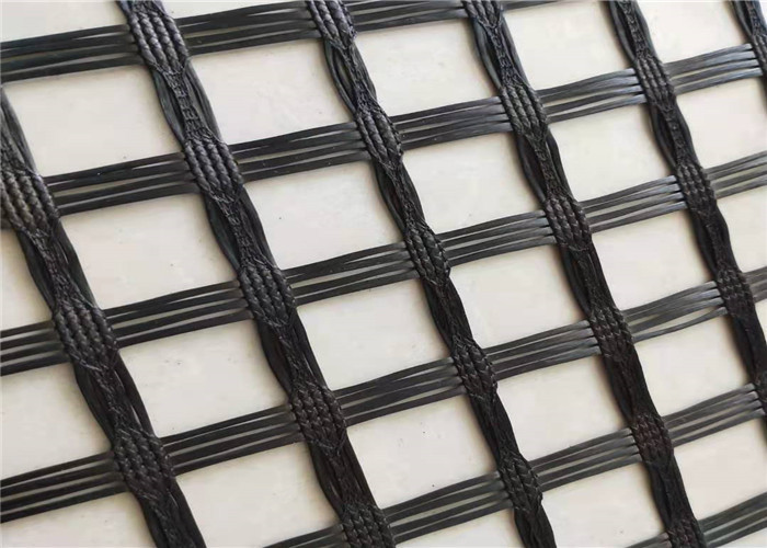 Disease Prevention 50KN 40m Geogrid For Road Stabilization