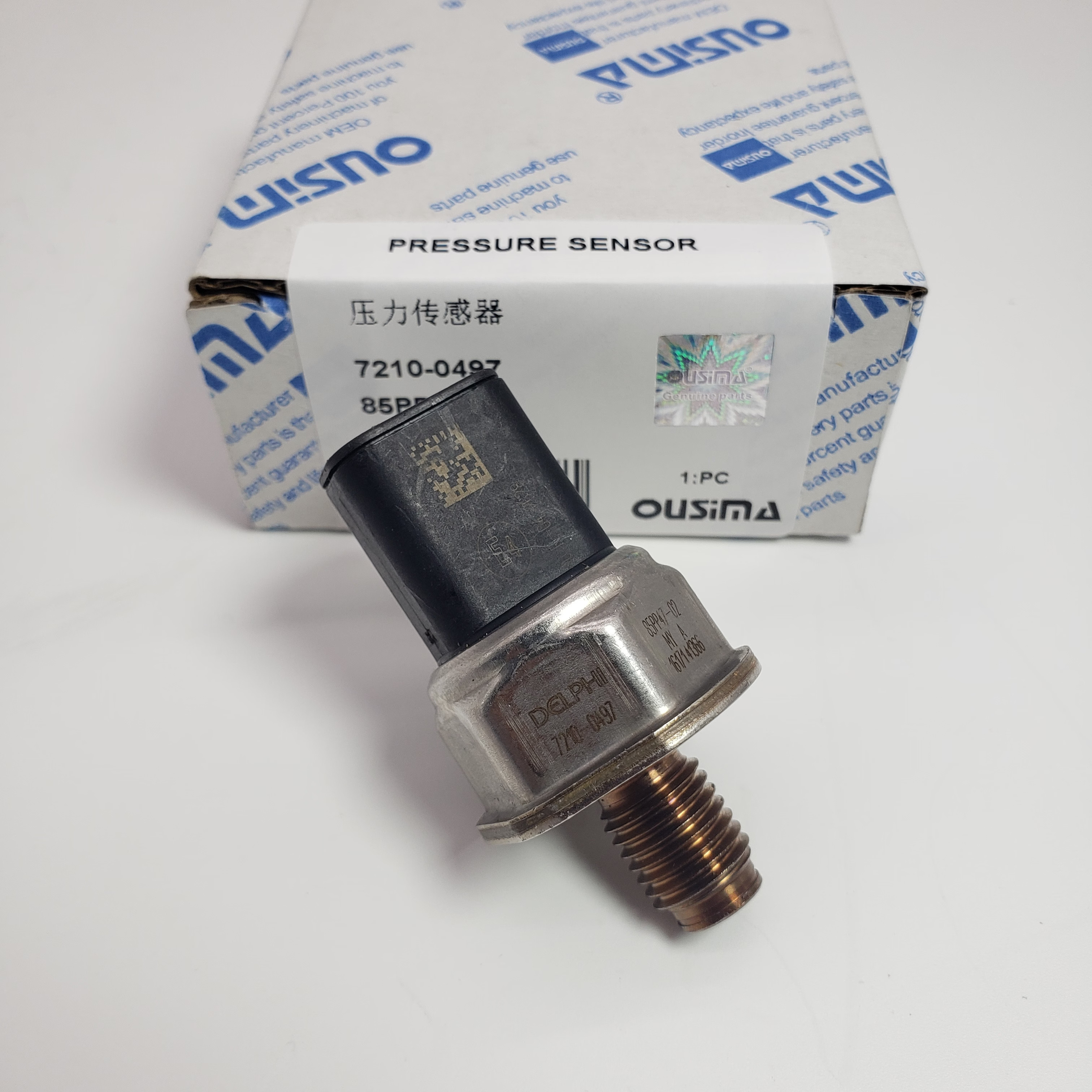 7210-0496 85PP47-02 Oil Fuel Rail Pressure Sensor For DELPHI