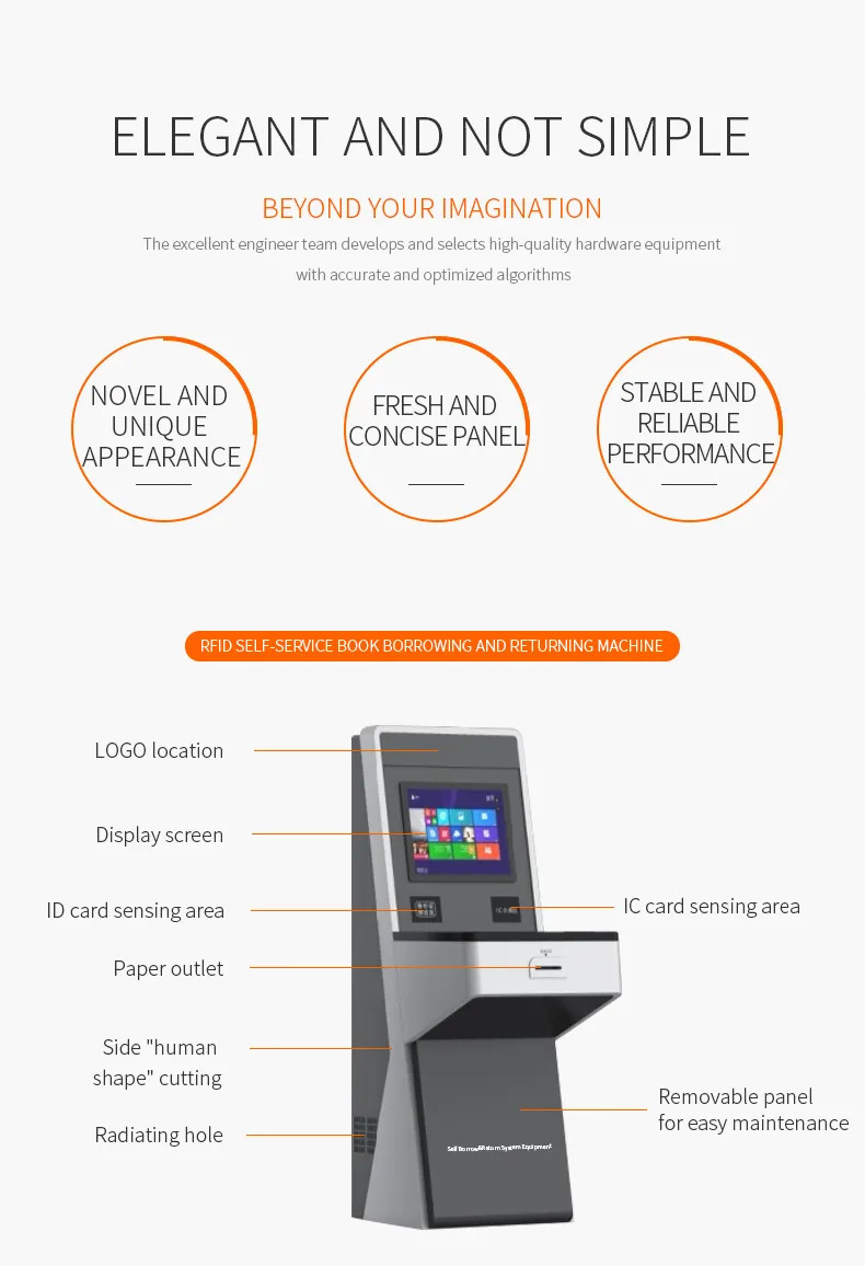 Self Service Touch Screen Display Oem Odm Reader Self Checkout 24 Inch Lcd Display