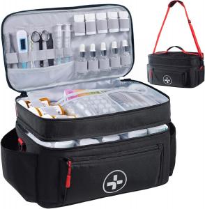 China Travel Medicine Bag Organizer-Medicine Organizer Storage-Pill Bottle Organizer Storage-Medication Organizer on sale