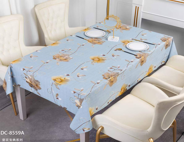 Nonwoven Direct Oil Proof Washable Table Cover for White Wedding Reception Party
