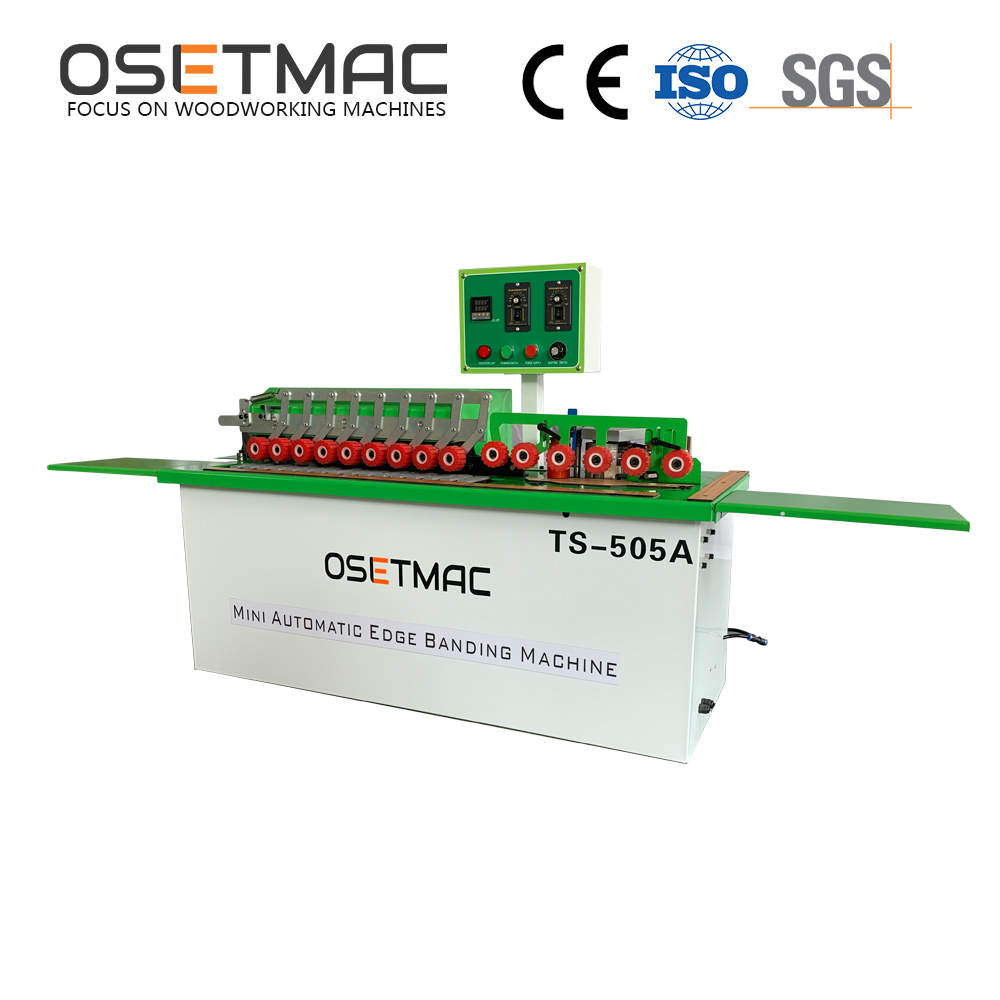 Manual Edge Banding Machine TS-505A with 7.4KW Power and 2.4KW Gluing Pot Heating Power
