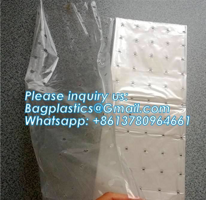 Pe Mulch Film With Holes For Agriculture Perforated Red Plastic Mulch For Peppers Crop Cover For Tomatoes