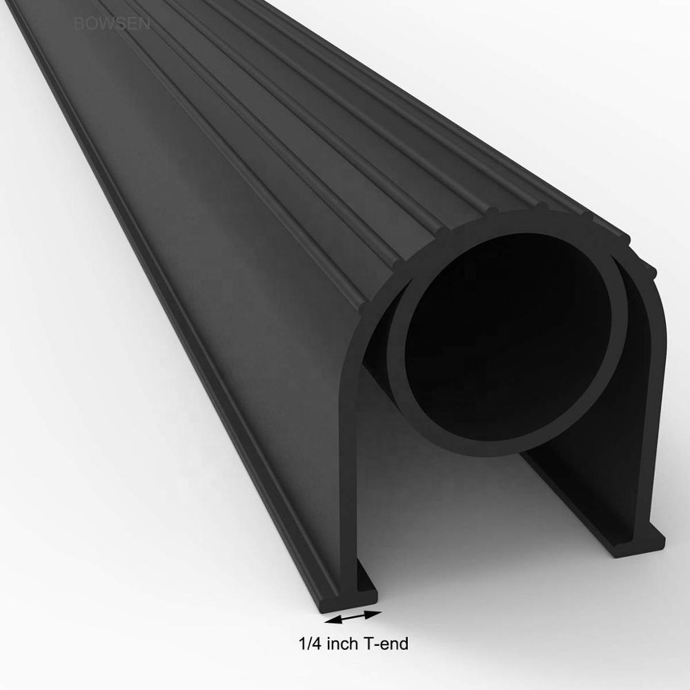 Professional Cutting Garage Door Threshold Ramp Rubber Bottom Weather Seal Strip
