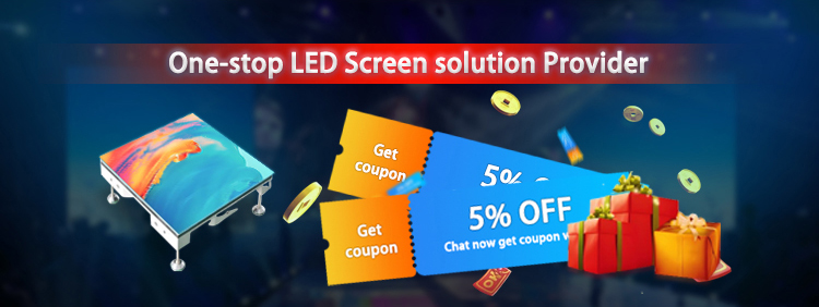 Nightclub Stage LED Panel P4.81 Dance Floor LED Display With 1/13scan Mode