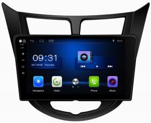 China Ouchuangbo car gps nav stereo for Hyundai Verna 2010 with radio stereo bluetooth music androi 8.1 system on sale
