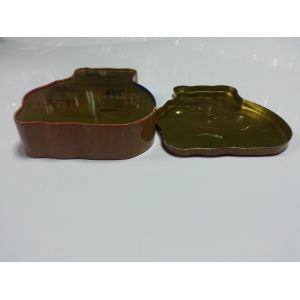 Irregular Tin Candy Containers / Sweet Tin Container / Bear-Shape Tin