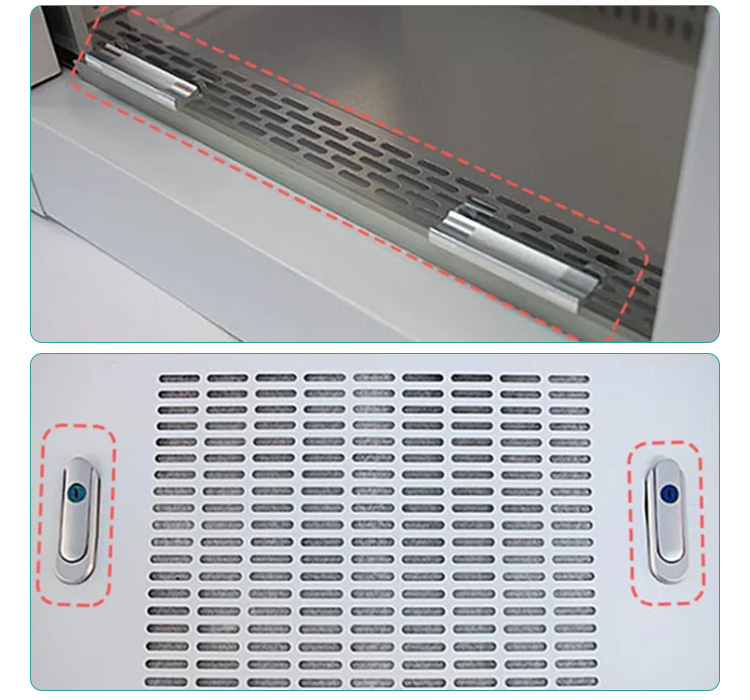 Vertical Airflow Mini Laminar Flow Cabinet for 10kg Work Surface Bearing and HEPA Filter
