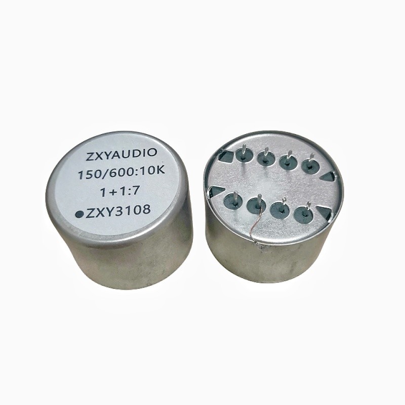 ZXY3108 Audio Isolation Amplified Audio Cattle Step-Down Transformer Permalloy 600 : 10K 150/600 : 10K 1+1 : 7