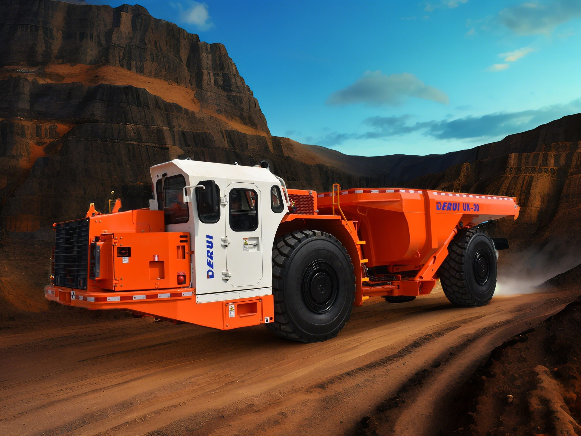 Underground BIG Cube 30 Tons 40 Tons Coal Mine Copper Mine Iron Mine Dump Truck